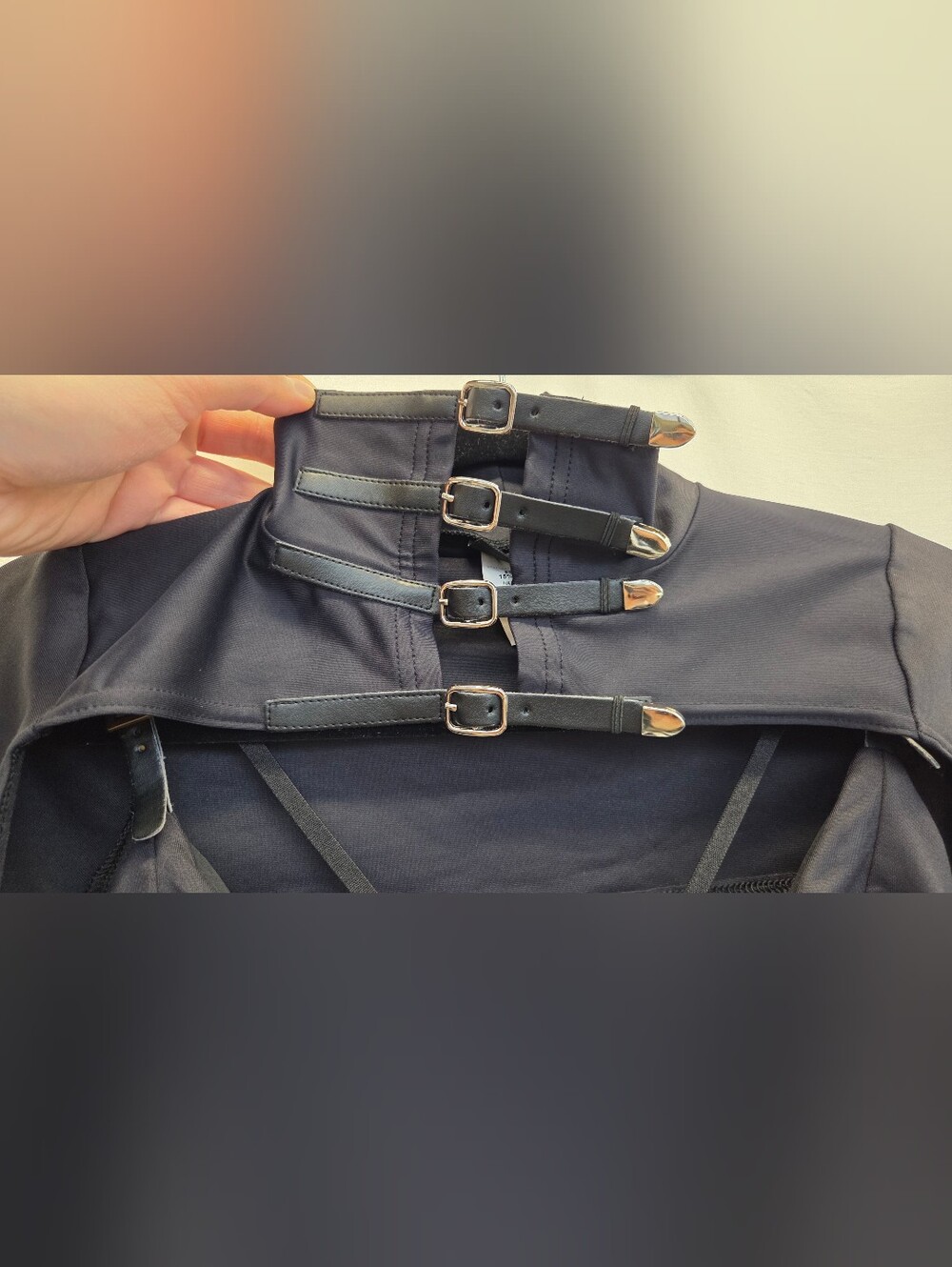 BlackMilk Buckled Bolero + Ultra Buckled Bralette - Picture 2 of 8